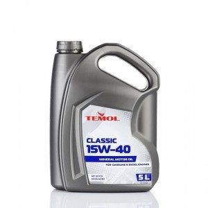 Масло TEMOL Classic 15W-40 API SG/CD ACEA A2/B2 (5 л) Масло TEMOL Classic 15W-40 API SG/CD ACEA A2/B2 (5 л)