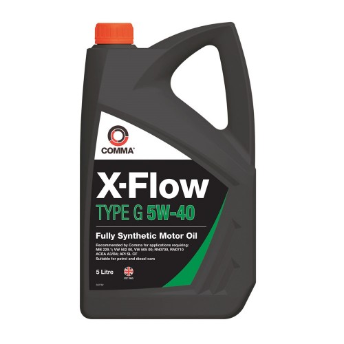 Моторное масло Сomma X-FLOW TYPE G 5W40 API SL, CF ACEA A3/B4 5л (4шт/уп) Моторное масло Сomma X-FLOW TYPE G 5W40 API SL, CF ACEA A3/B4 5л (4шт/уп)