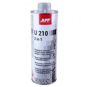 APP Антигравий под пистолет, U210 2w1, серый, 1l (050111) APP Антигравий под пистолет, U210 2w1, серый, 1l (050111)