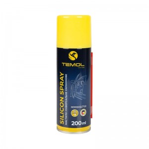 Смазка силиконовая TEMOL SILICON SPRAY, 200 ml Смазка силиконовая TEMOL SILICON SPRAY, 200 ml