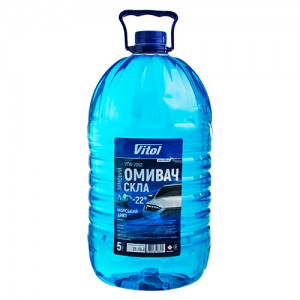 Омыватель стекла зимний VITOL "-22" Морской бриз 5л Омыватель стекла зимний VITOL "-22" Морской бриз 5л