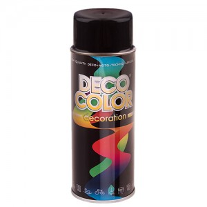 Deco Color Краска аэроз. 400ml Decoration/черный мат (720156) Deco Color Краска аэроз. 400ml Decoration/черный мат (720156)