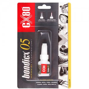 Клей цианокрыловый (суперклей) CX-80/bondicx 05 5g (CX-80 bondicx 05) Клей цианокрыловый (суперклей) CX-80/bondicx 05 5g (CX-80 bondicx 05)