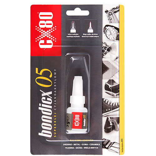 Клей цианокрыловый (суперклей) CX-80/bondicx 05 5g (CX-80 bondicx 05)
