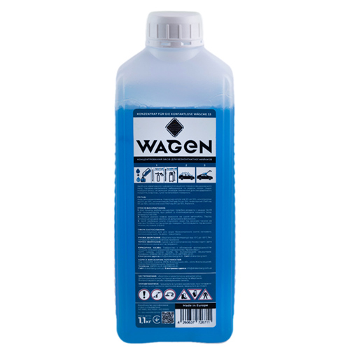 WAGEN Концентрированное средство для бесконтактной мойки 33, 1,1 кг. (6711) WAGEN Концентрированное средство для бесконтактной мойки 33, 1,1 кг. (6711)