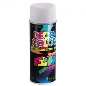 Deco Color Краска аэроз. 400ml Decoration флуоресцентная/белый (65999/726370) Deco Color Краска аэроз. 400ml Decoration флуоресцентная/белый (65999/726370)