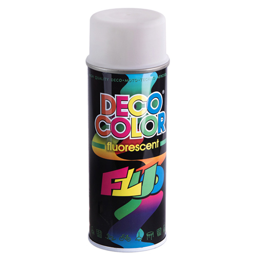 Deco Color Краска аэроз. 400ml Decoration флуоресцентная/белый (65999/726370) Deco Color Краска аэроз. 400ml Decoration флуоресцентная/белый (65999/726370)