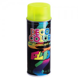 Deco Color Краска аэроз. 400ml Decoration флуоресцентная/желтый (720323) Deco Color Краска аэроз. 400ml Decoration флуоресцентная/желтый (720323)
