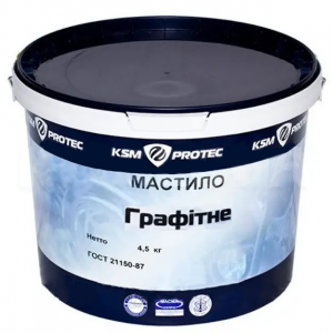 Масло графитное ГОСТ 3333-80 DIN 51502 OGF2G-20 NLGI 25 (4,5 кг) Масло графитное ГОСТ 3333-80 DIN 51502 OGF2G-20 NLGI 25 (4,5 кг)