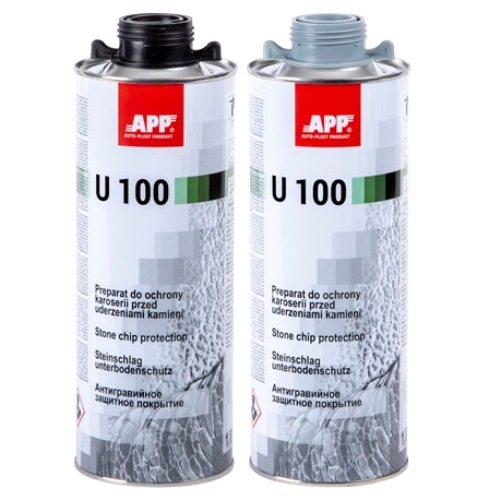 Антигравий APP U100 UBS 1.0kg, черный (050099)