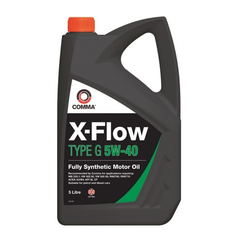 Моторное масло Сomma X-FLOW TYPE G 5W-40 API SL/CF ACEA A3/B4 4л (4шт/уп) Моторное масло Сomma X-FLOW TYPE G 5W-40 API SL/CF ACEA A3/B4 4л (4шт/уп)