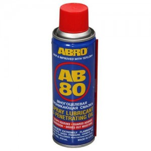 Проникающая смазка (210мл) AB 80 sm ABRO (AB-80 sm) Проникающая смазка (210мл) AB 80 sm ABRO (AB-80 sm)