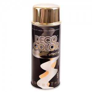Deco Color Краска аэроз. 400ml /хром золотой (070922/720255) Deco Color Краска аэроз. 400ml /хром золотой (070922/720255)