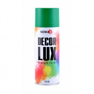 Акриловая краска глянцевая зеленая мята NOWAX Decor Lux (6029) 450мл Акриловая краска глянцевая зеленая мята NOWAX Decor Lux (6029) 450мл