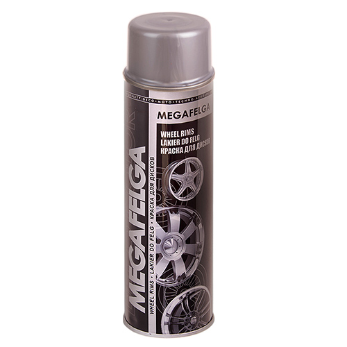 Deco Color Краска аэроз. 500ml Megafelga/для дисков серебряный (725410) Deco Color Краска аэроз. 500ml Megafelga/для дисков серебряный (725410)