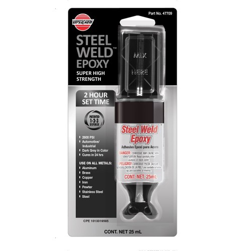 Клей для металла двухкомпонентный Versachem Steel Weld Epoxy 47709 Клей для металла двухкомпонентный Versachem Steel Weld Epoxy 47709
