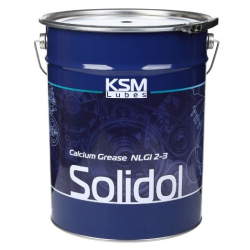 Смазка Солидол Жировой ГОСТ 1033-79 DIN 51502 K 2/3 C-25 NLGI 2/3 (17 кг пп лого)