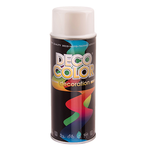 Deco Color Краска аэроз. 400ml Decoration/белый глянец (RAL9010/120123/720170) Deco Color Краска аэроз. 400ml Decoration/белый глянец (RAL9010/120123/720170)