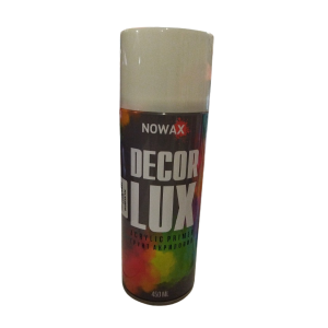 Акриловый грунт белый NOWAX Decor Lux (9010) 450мл Акриловый грунт белый NOWAX Decor Lux (9010) 450мл