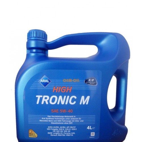 Aral Oil154FE8 5W40/4L HIGH TRONIC M