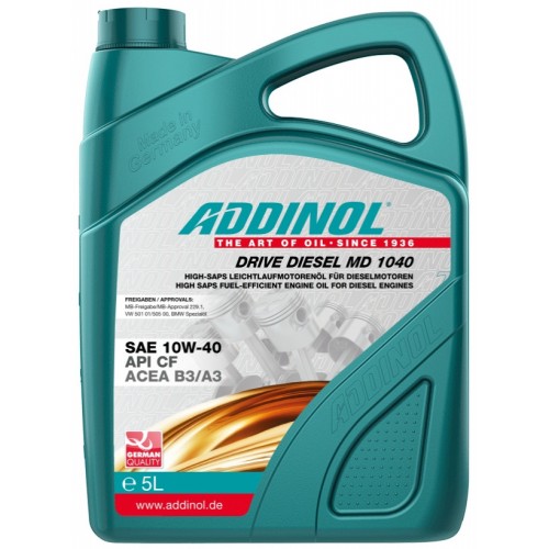 Addinol72105081 10W40/5L DRIVE DIESEL MD 1040