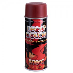 Deco Color Краска аэроз. 400ml/термостойка 800*С красный (725328) Deco Color Краска аэроз. 400ml/термостойка 800*С красный (725328)