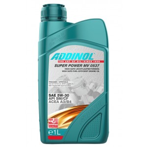 Addinol72099207 5W30/1L SUPER POWER MV 0537 Addinol72099207 5W30/1L SUPER POWER MV 0537
