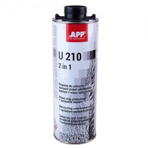 APP Антигравий под пистолет, U210 2w1, черный, 1l (050110) APP Антигравий под пистолет, U210 2w1, черный, 1l (050110)