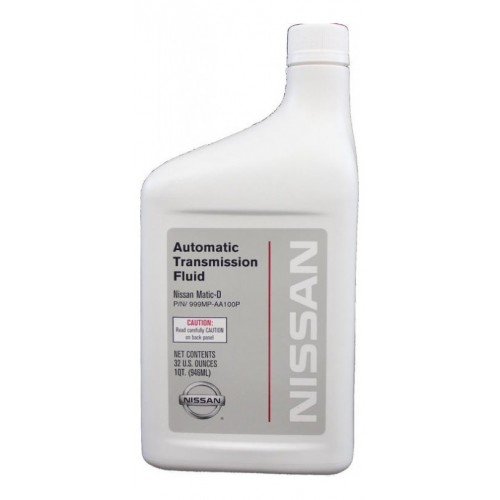 Nissan999MP-AA100P Масло трансмиссионное синтетическое "ATF Matic Fluid D", 0.946л