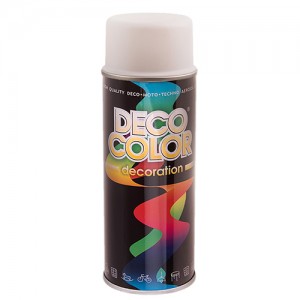 Deco Color Краска аэроз. 400ml Decoration/белый мат (RAL9010/63055/720187) Deco Color Краска аэроз. 400ml Decoration/белый мат (RAL9010/63055/720187)