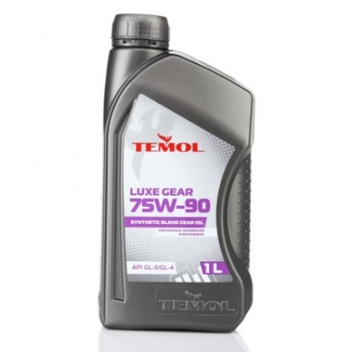 Масло TEMOL Luxe Gear 75W-90 SAE 75W-90,API GL-5/GL-4 (1 л) Масло TEMOL Luxe Gear 75W-90 SAE 75W-90,API GL-5/GL-4 (1 л)