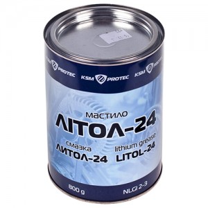Масло Литол-24 KSM Protec банка 0,8 кг (KSM-L2408) Масло Литол-24 KSM Protec банка 0,8 кг (KSM-L2408)