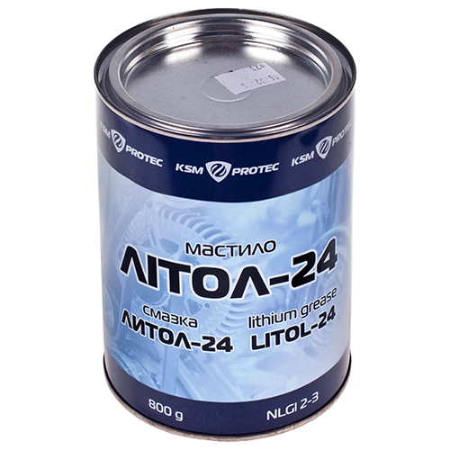 Масло Литол-24 KSM Protec банка 0,8 кг (KSM-L2408) Масло Литол-24 KSM Protec банка 0,8 кг (KSM-L2408)