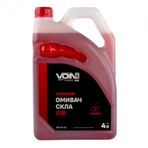 Омыватель стекла зимний VOIN "-22" Cherry 4л (канистра с лейкой) Омыватель стекла зимний VOIN "-22" Cherry 4л (канистра с лейкой)