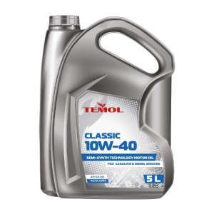 Масло TEMOL Classic 10W-40 API SG/CD ACEA A2/B2 (5 л) Масло TEMOL Classic 10W-40 API SG/CD ACEA A2/B2 (5 л)