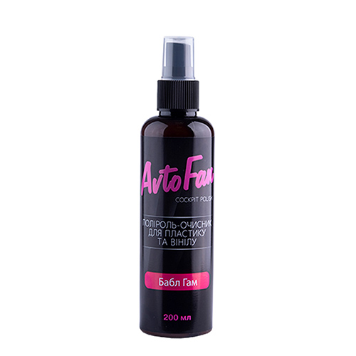 Полироль для пластика AVTOFAN Бабл Гамм 200ml. (5235)