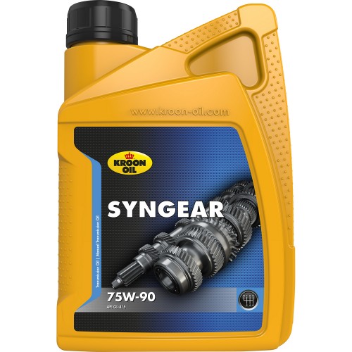 Kroon Oil02205 Масло трансмиссионное SYNGEAR 75W-90 1л
