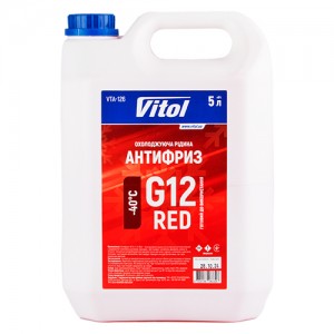Антифриз VITOL G12 Red 5л Антифриз VITOL G12 Red 5л