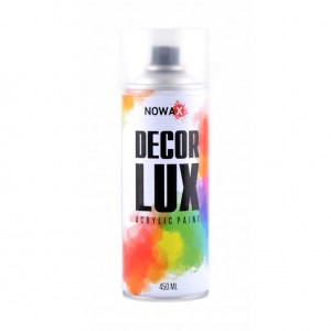 Акриловый прозрачный лак NOWAX Decor Lux 450 мл Акриловый прозрачный лак NOWAX Decor Lux 450 мл