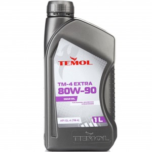 Масло Temol ТМ-4 Extra 80W-90 API GL-4 (TM-4) (1л) Масло Temol ТМ-4 Extra 80W-90 API GL-4 (TM-4) (1л)