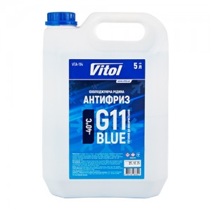 Антифриз VITOL G11 Blue 5л (VTA-114) Антифриз VITOL G11 Blue 5л (VTA-114)