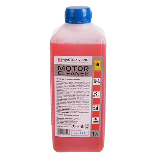 Очиститель двигателя 1:9 ML Motor cleaner 1л (1013)