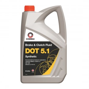 Торм. ж-ть Comma DOT 5.1 BRAKE FLUID 5л (4шт/уп) Торм. ж-ть Comma DOT 5.1 BRAKE FLUID 5л (4шт/уп)
