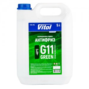 Антифриз VITOL G11 Green 5л Антифриз VITOL G11 Green 5л