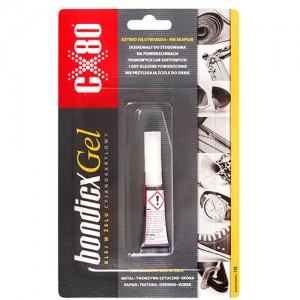 Клей цианокрыловый (суперклей) CX-80/bondicx gel 3g (CX-80 bondicx gel) Клей цианокрыловый (суперклей) CX-80/bondicx gel 3g (CX-80 bondicx gel)