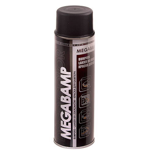 Deco Color Краска аэроз. 500ml Megabamp/для бамперов черный мат (725458) Deco Color Краска аэроз. 500ml Megabamp/для бамперов черный мат (725458)