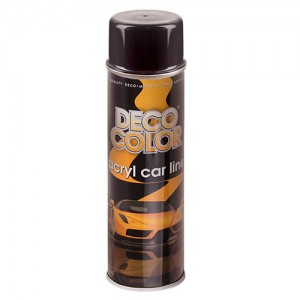 Deco Color Краска аэроз. 500ml акриловая/черный блеск (67084/720491) Deco Color Краска аэроз. 500ml акриловая/черный блеск (67084/720491)