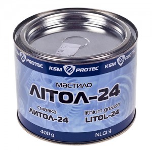 Масло Литол-24 KSM Protec банка 0,4 кг (KSM-L2404) Масло Литол-24 KSM Protec банка 0,4 кг (KSM-L2404)