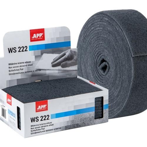 APP Наждачка волокнистая WS 222 150 x 230 mm, серый (10 шт), среднеабразивная (06Z220) APP Наждачка волокнистая WS 222 150 x 230 mm, серый (10 шт), среднеабразивная (06Z220)