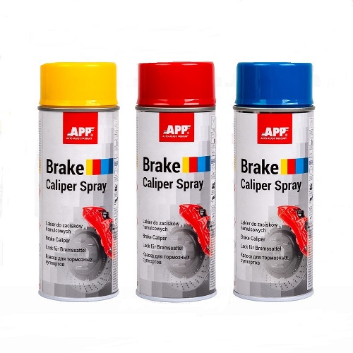 APP Краска для тормозных суппортов APP Brake Caliper Spray.400ml, синий, аэрозоль (210152) APP Краска для тормозных суппортов APP Brake Caliper Spray.400ml, синий, аэрозоль (210152)